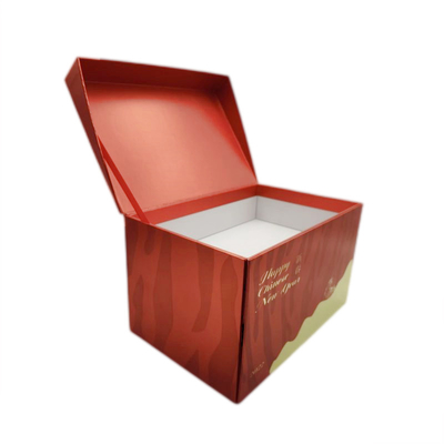 Dauerhafte steife Papiergeschenkbox, Papppapiergeschenkbox 26.5x 17x15.5 cm